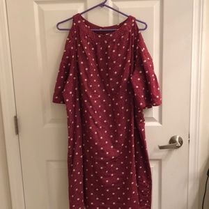 Cold Shoulder Dress 💙